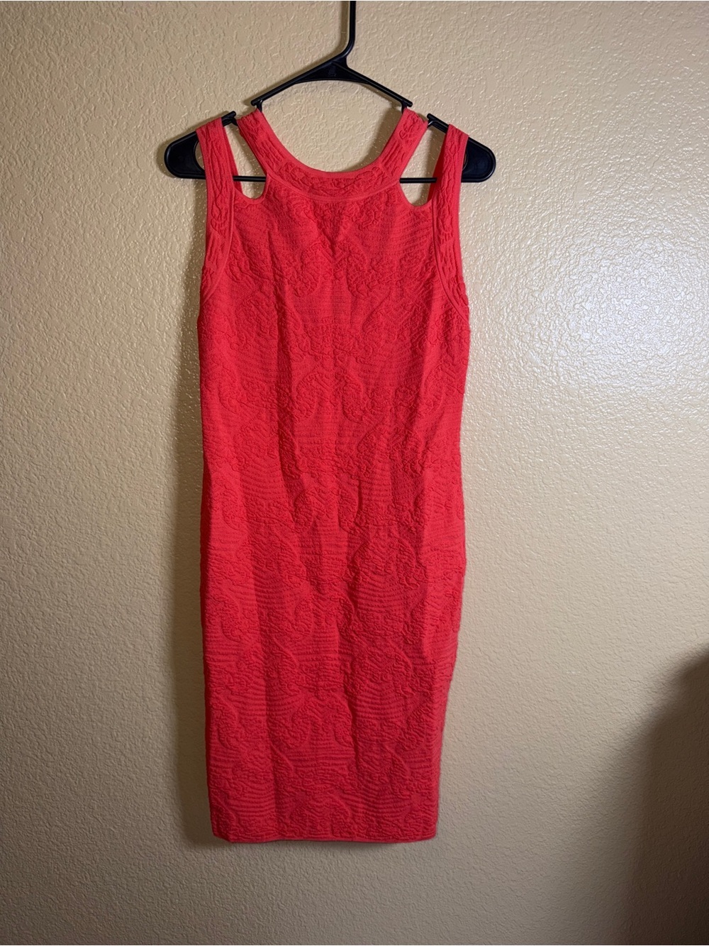 Missoni Sleeveless CorralTextured Sheath Dress Size 8